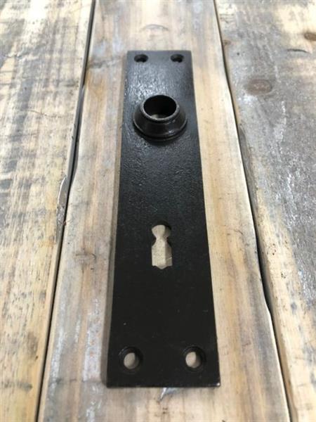 Grote foto 1 lange plaat cova binnendeur ijzer bruin bb72 kamerdeurslot geschikt. doe het zelf en verbouw materialen en producten