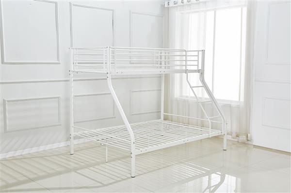 Grote foto trio 3 persoons stapelbed wit joba furniture huis en inrichting bedden