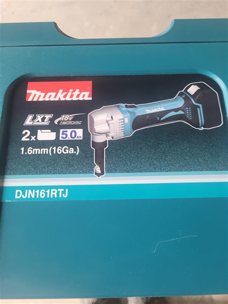 Grote foto makita accu knabbelschaar doe het zelf en verbouw gereedschappen en machines