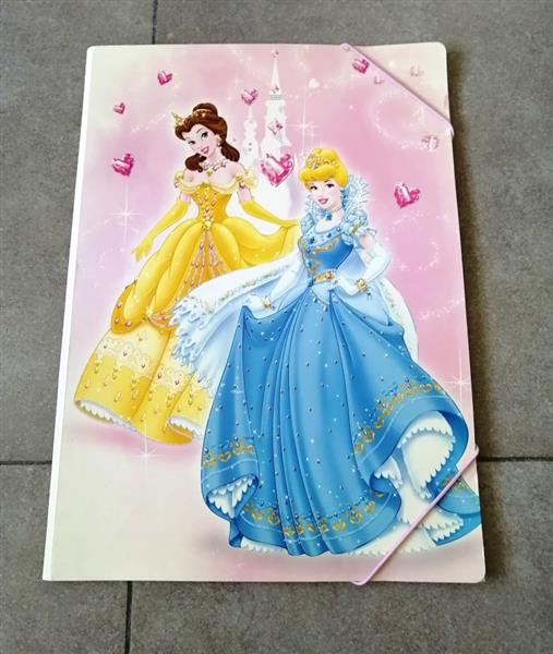 Grote foto vintage grote map met disney prinsessen verzamelen disney