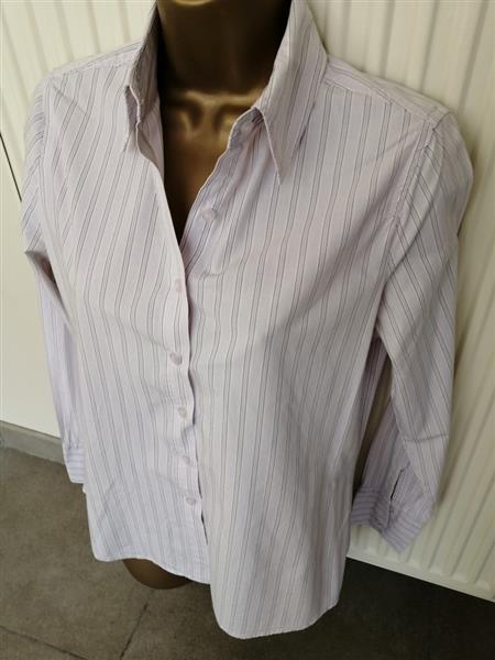 Grote foto elegante zacht lila getailleerde blouse 36 38 kleding dames blouses