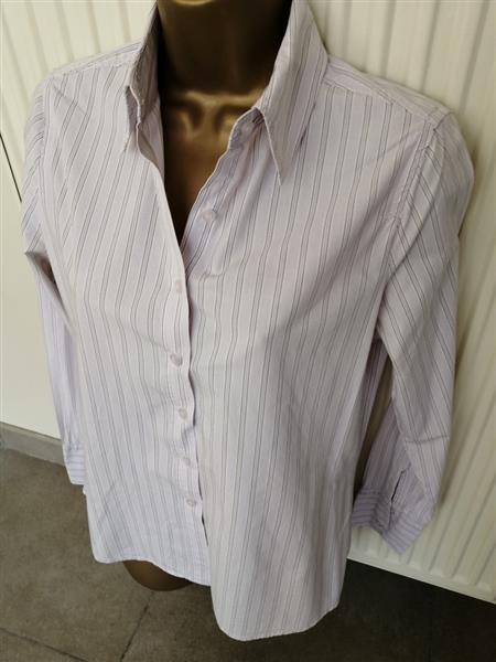 Grote foto elegante zacht lila getailleerde blouse 36 38 kleding dames blouses