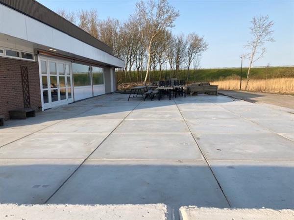 Grote foto betonplaten stelconplaat betonblok industrieplaat dieren en toebehoren overige dierverblijven