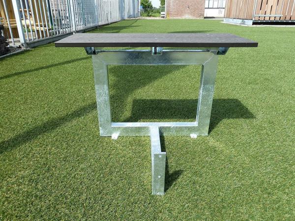 Grote foto modieuze composiet picknicktafel lifetime 1.6 tuin en terras tuinmeubelen