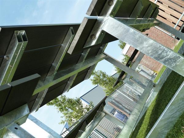 Grote foto design composiet picknicktafel lifetime 2.0 tuin en terras tuinmeubelen