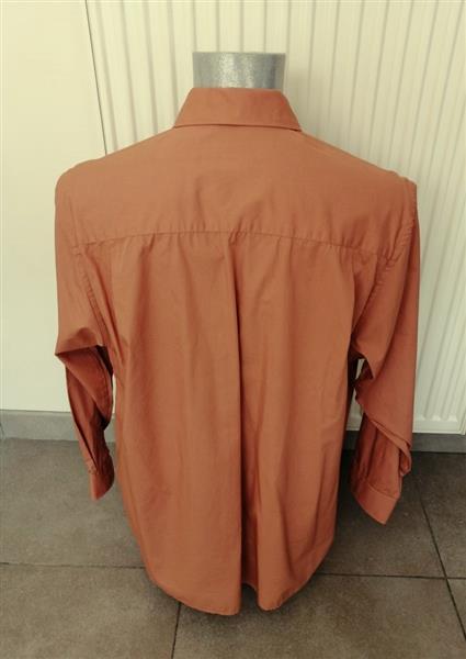 Grote foto prachtig terracotta overhemd maat 42 nieuw kleding heren overhemden