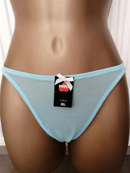 Grote foto zacht turquoise bh met prachtige string 85b kleding dames ondergoed en lingerie