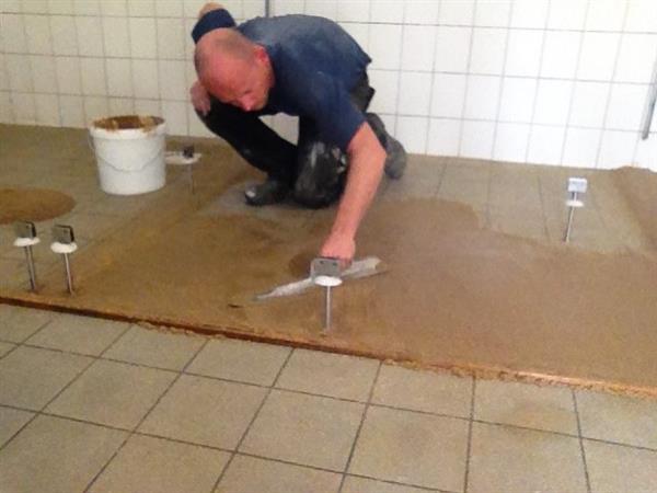 Grote foto horeca keukenvloeren in een dag of nacht zakelijke goederen meubilair en inrichting