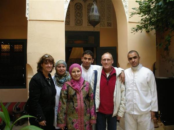 Grote foto voordelig riad el filali marrakech marokko vakantie marokko