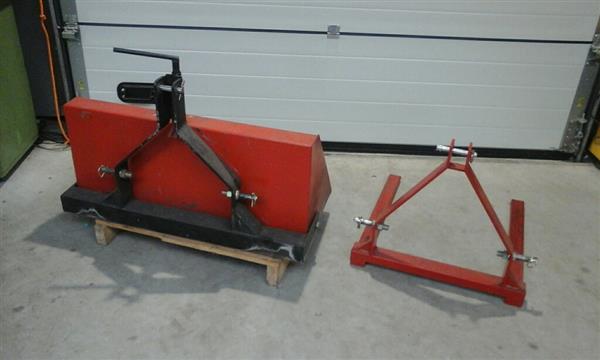Grote foto hefsysteem voor kubota iseki kioti solis e.d. agrarisch tractoren