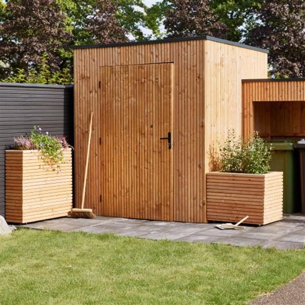 Grote foto tuinhuis red class wood berging durbin 200x200 tuin en terras tuinhuisjes en blokhutten