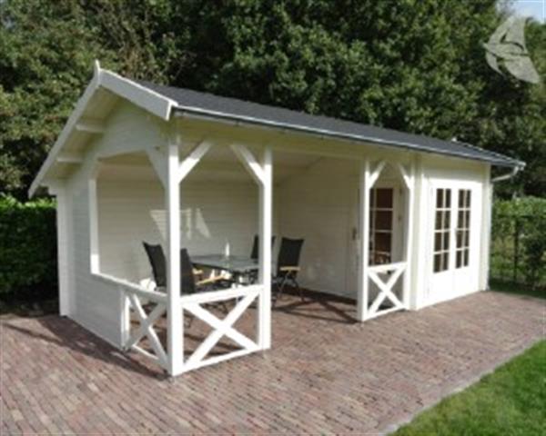 Grote foto tuinhuis kapschuur 6732 667 x 320 x 282 h cm tuin en terras tuinhuisjes en blokhutten