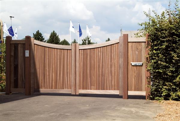 Grote foto poort maestro 200 180 x 300 tuin en terras tuinhuisjes en blokhutten