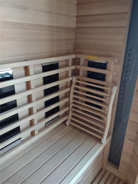 Grote foto full spectrum infraroodcabine beauty en gezondheid sauna