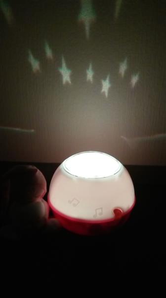 Grote foto baby night light projector met muziek kinderen en baby kinderspulletjes