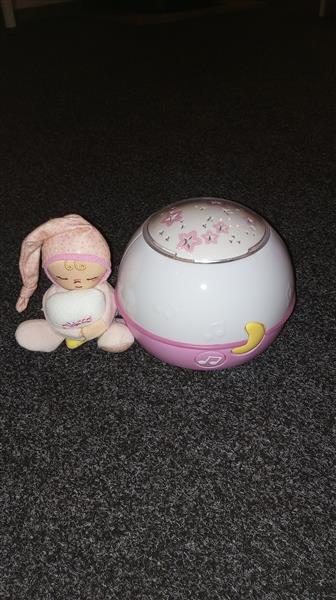 Grote foto baby night light projector met muziek kinderen en baby kinderspulletjes