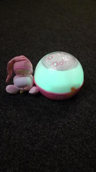 Grote foto baby night light projector met muziek kinderen en baby kinderspulletjes