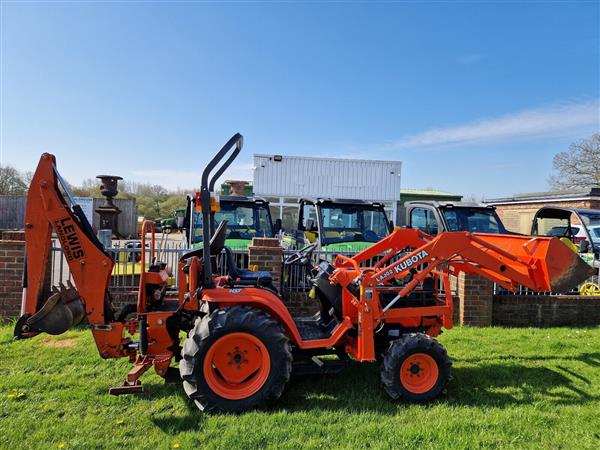 Grote foto tractor kubota b18b20 voorlader agrarisch tractoren