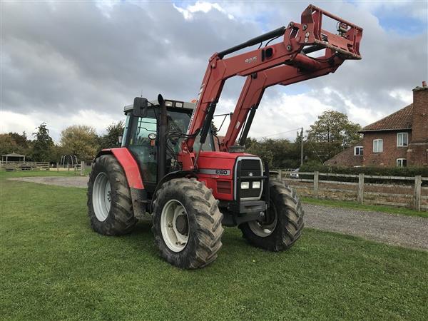 Grote foto tractor massey ferguson 955 6180 accessoires agrarisch tractoren