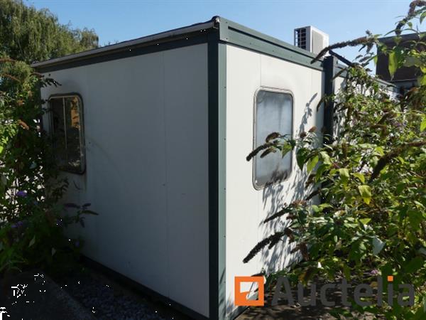 Grote foto container bureautafel sanitair garderobe portakabin doe het zelf en verbouw containers