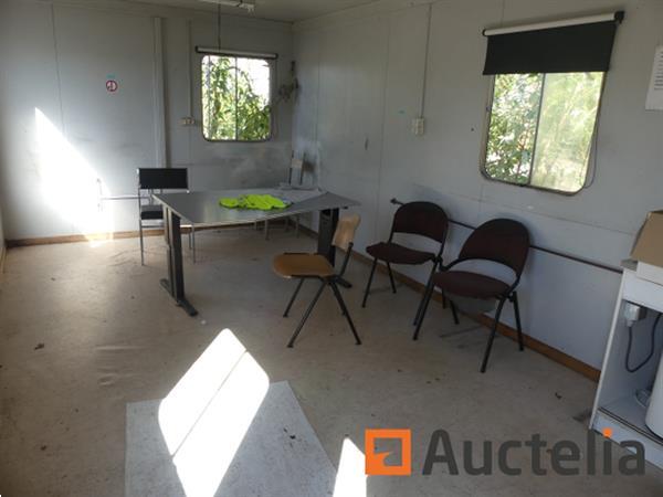 Grote foto container bureautafel sanitair garderobe portakabin doe het zelf en verbouw containers