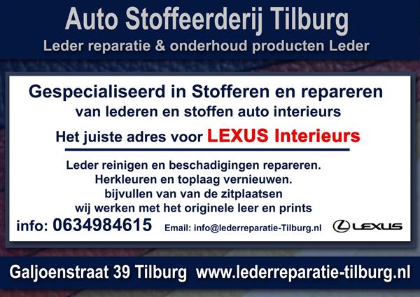 Grote foto lexus leder reparatie en stoffeerderij tilburg auto diversen overige auto diversen