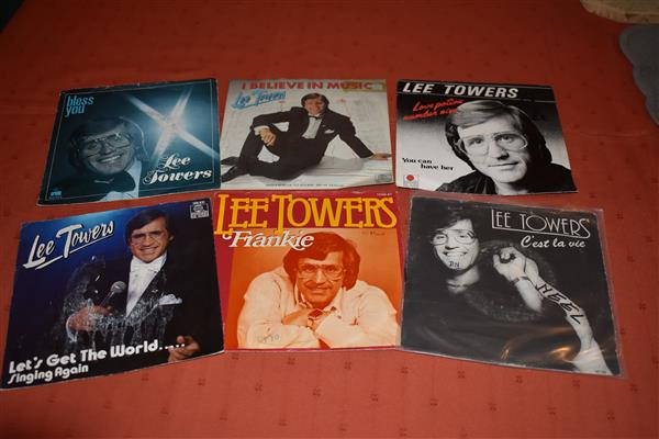Grote foto 45t vinyl hits van lee towers cd en dvd singles