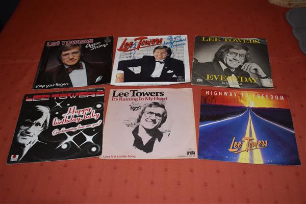 Grote foto 45t vinyl hits van lee towers cd en dvd singles