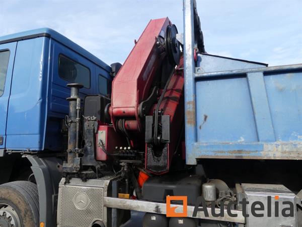 Grote foto ref 490 vrachtwagen hijskraan en kipper mercedes benz actros 3341 ak 9.0 2009 323.616 km doe het zelf en verbouw vrachtwagens