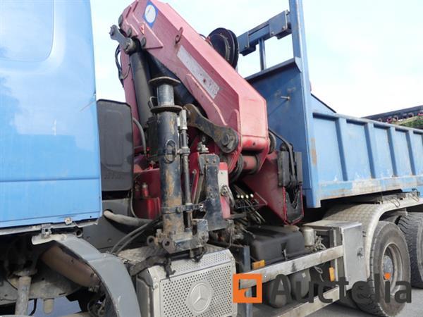 Grote foto ref 490 vrachtwagen hijskraan en kipper mercedes benz actros 3341 ak 9.0 2009 323.616 km doe het zelf en verbouw vrachtwagens