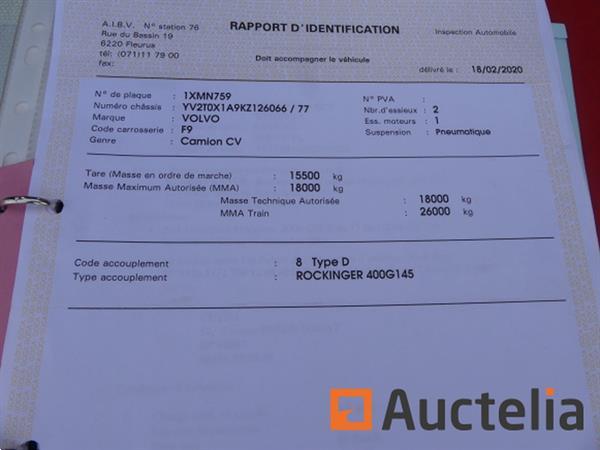 Grote foto ref 673 gondel vrachtwagen volvo flb3c fl 818 2020 36.490 km doe het zelf en verbouw vrachtwagens