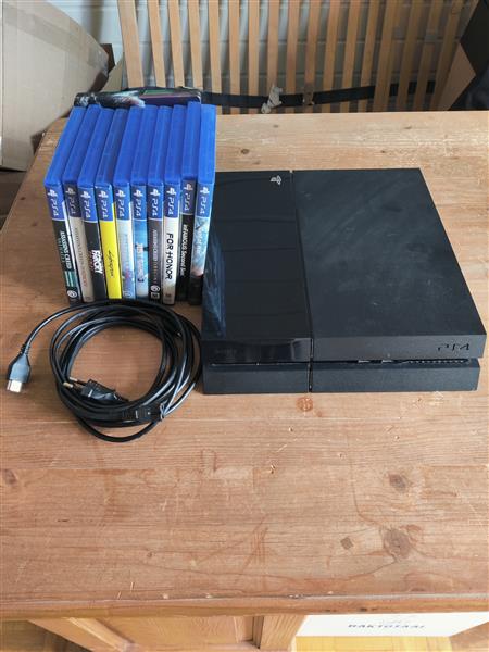 Grote foto ps4 500gb 2 controllers 9 games spelcomputers games playstation 4