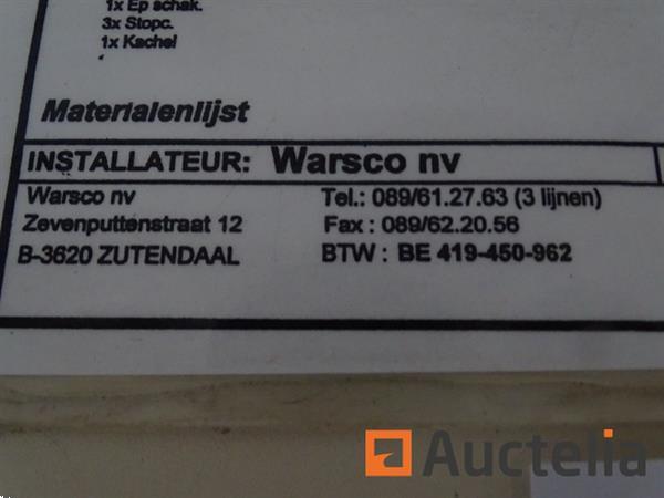 Grote foto container van bureautafel warsco 98n622 doe het zelf en verbouw containers