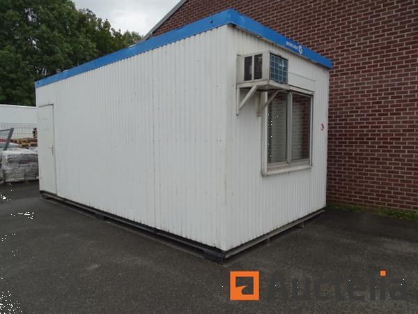 Grote foto container van bureautafel warsco 98n622 doe het zelf en verbouw containers