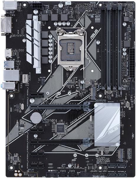 Grote foto moederbord asus prime z370p toebehoren computers en software processors