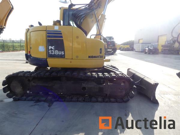 Grote foto komatsu pc138us 8 rups graafmachine doe het zelf en verbouw kranen en graafmachines