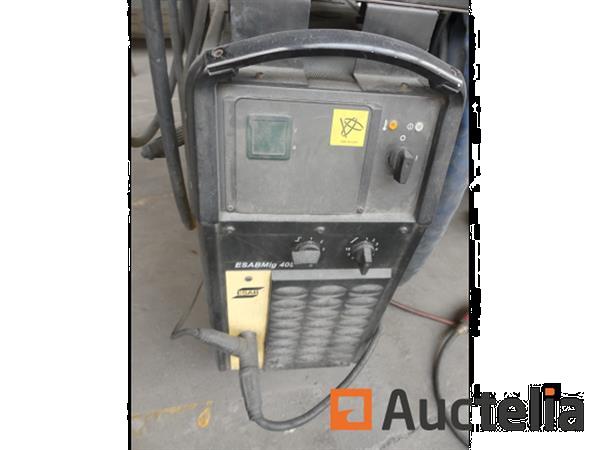 Grote foto lasapparaat semi automatische esab mig 405 doe het zelf en verbouw ijzerwaren en bevestigingsmiddelen