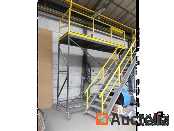 Grote foto platform op roulette multi use merk en onbekende model doe het zelf en verbouw hoogwerkers