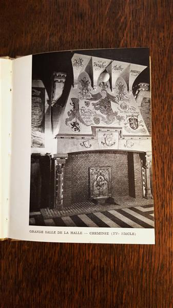 Grote foto le beffroi de gand. h. nowe. 1949. antiek en kunst boeken en bijbels