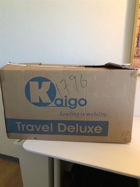 Grote foto nieuwe kaigo rollator travel deluxe lichtgewicht beauty en gezondheid rollators
