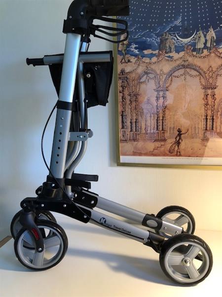 Grote foto nieuwe kaigo rollator travel deluxe lichtgewicht beauty en gezondheid rollators