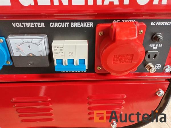 Grote foto generator benzine pt8500w doe het zelf en verbouw aggregaten