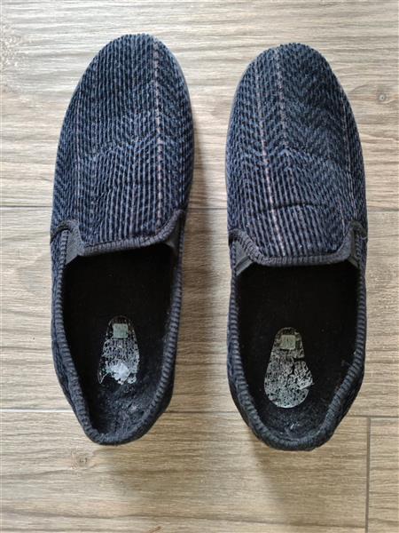 Grote foto comfortabele kwalitatieve pantoffels maat 43 kleding heren schoenen