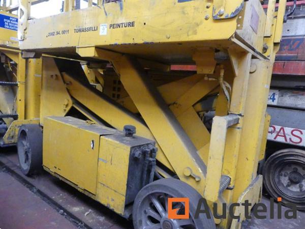 Grote foto ref pas10 elektrische schaarhoogwerker te herstellen upright sl14 doe het zelf en verbouw hoogwerkers