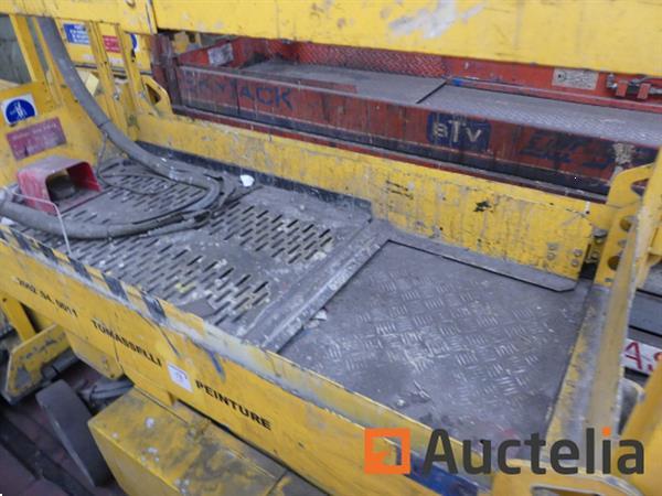 Grote foto ref pas09 upright sl14 elektrische schaarhoogwerker doe het zelf en verbouw hoogwerkers