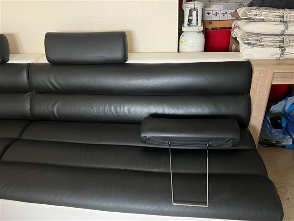 Grote foto lederen zetel huis en inrichting sofa en chaises longues