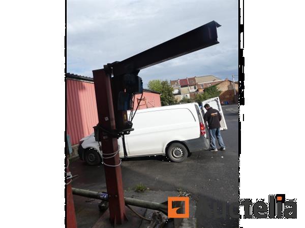 Grote foto zwenkraan hijsen met sew eurodrive takel doe het zelf en verbouw overige doe het zelf en verbouw