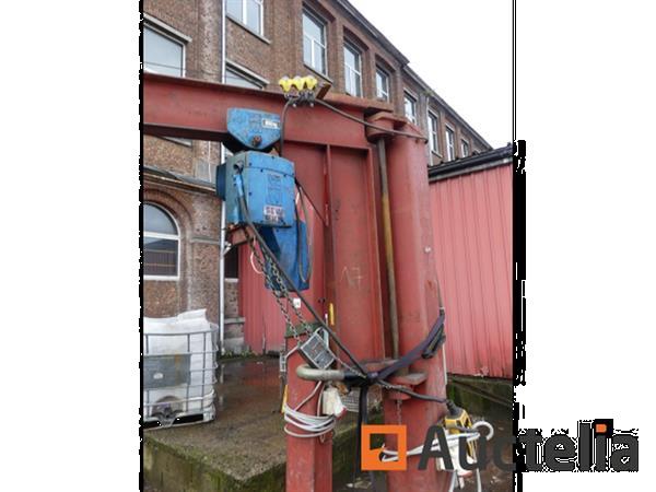 Grote foto zwenkraan hijsen met sew eurodrive takel doe het zelf en verbouw overige doe het zelf en verbouw