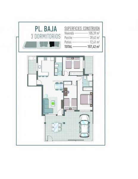 Grote foto n6595 bungalow in pilar de la horadada nieuwbouw huizen en kamers nieuw europa