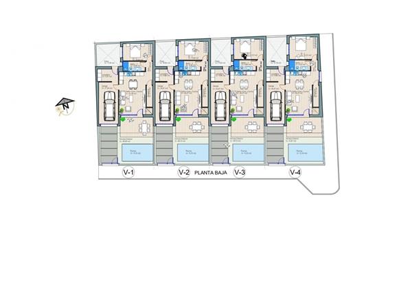 Grote foto n6609 duplex in los alcazares nieuwbouw huizen en kamers nieuw europa